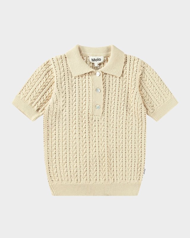 Girl's Gretel Textured Shirt, Size 3T